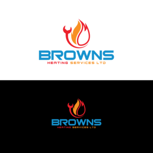 Browns Heating Services Ltd | Logo-Design von Graphic Bricks