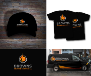 Browns Heating Services Ltd | Logo Design by anico