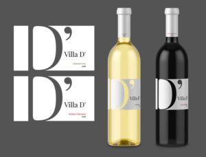 thumbnail image 2 of Designer Bottle Labels / Decals – White Label Collection (Large) – ByMe Home, Made In Australia 2 of 4