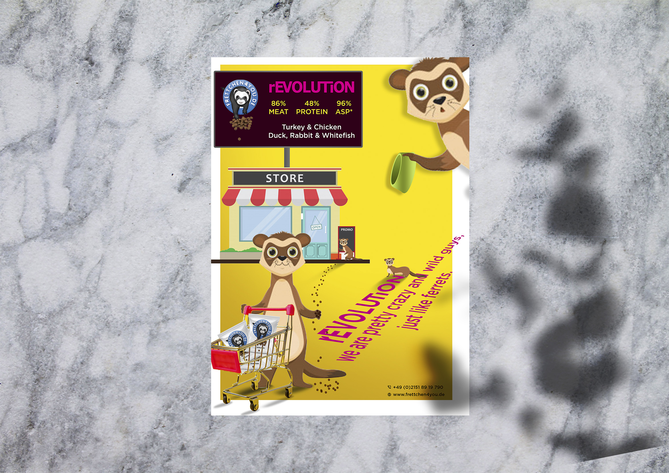 Graphic Design by debdesign for Frettchen4You | Design #21915608
