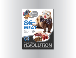 Poster for Petfood - Show the high quality ingredients of our product | Grafik-Design von TracyInspires