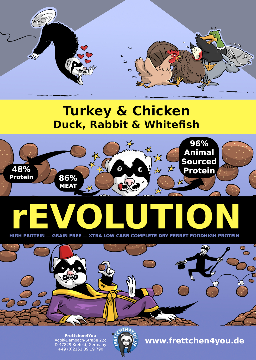 Diseño Gráfico por Tomi Ax para Frettchen4You | Diseño #21907316