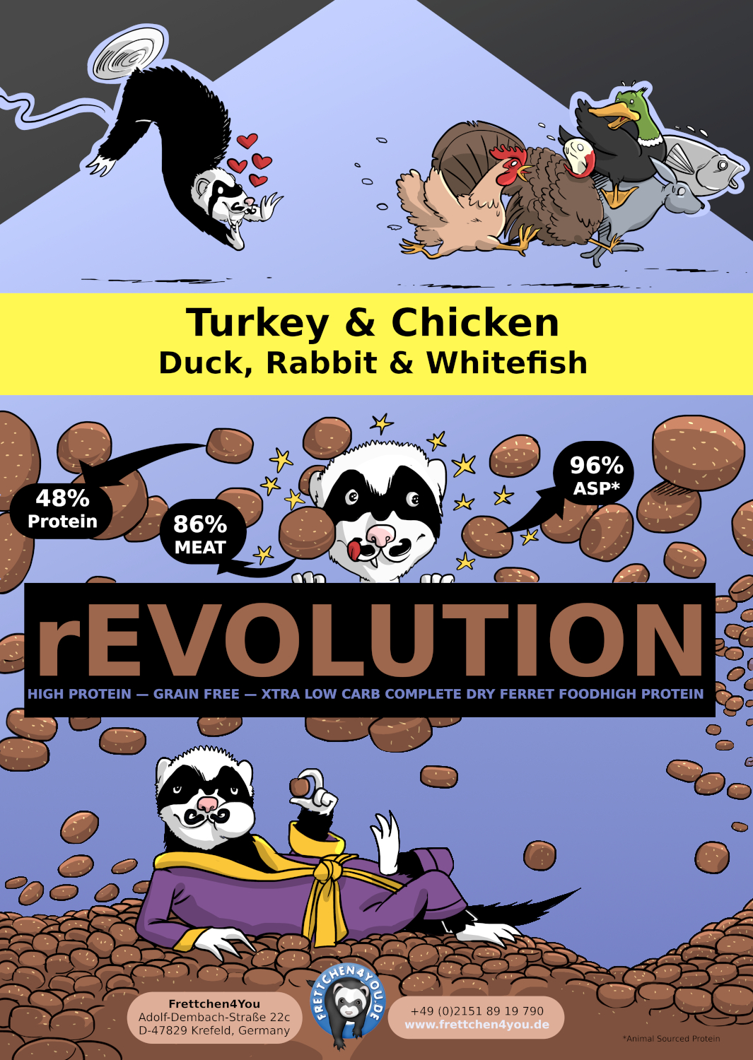 Diseño Gráfico por Tomi Ax para Frettchen4You | Diseño #21907318