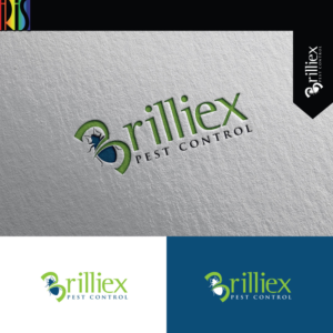Brilliex Pest Control | Logo Design by Iris 3