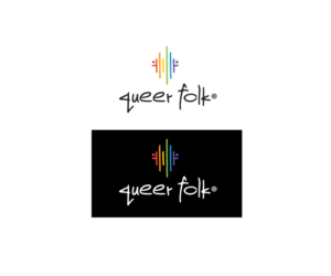 Queer Folk® | Logo Design by Buck Tornado