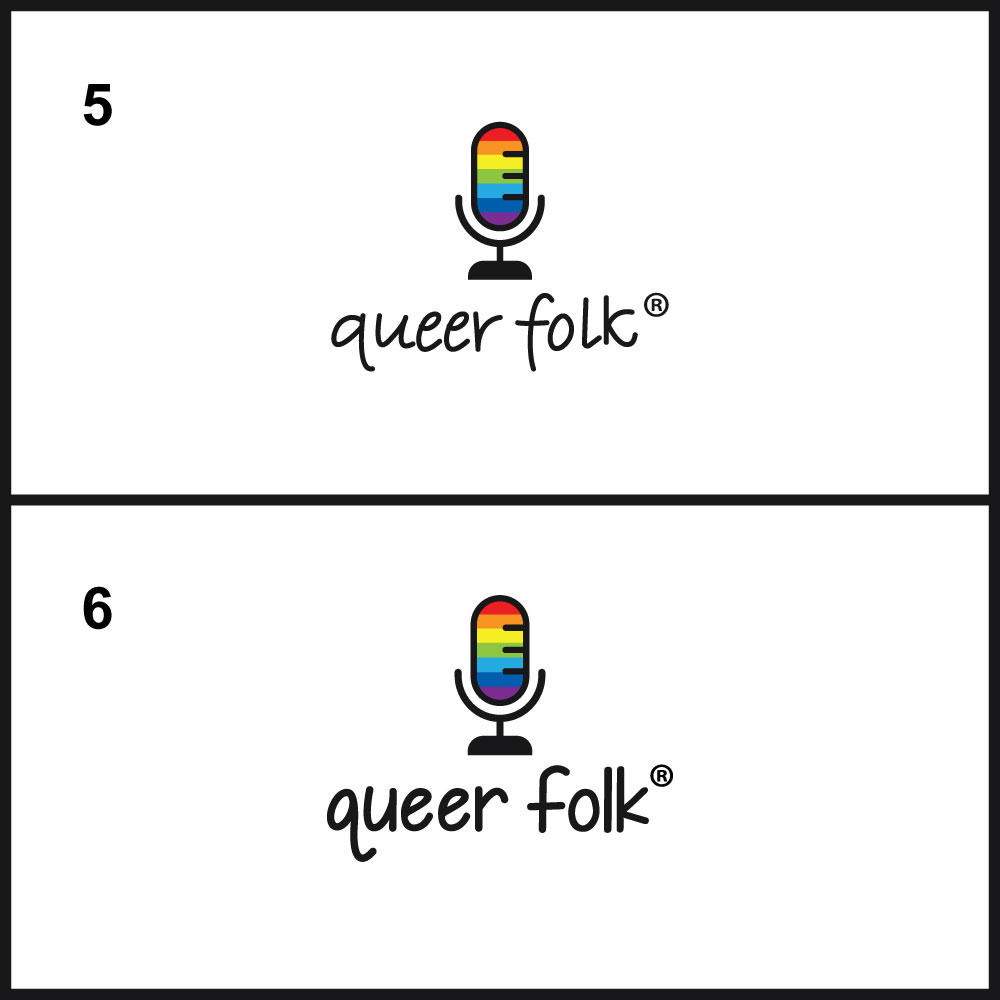 Logo Design by ecorokerz for Queer Folk, Inc. | Design #21937247