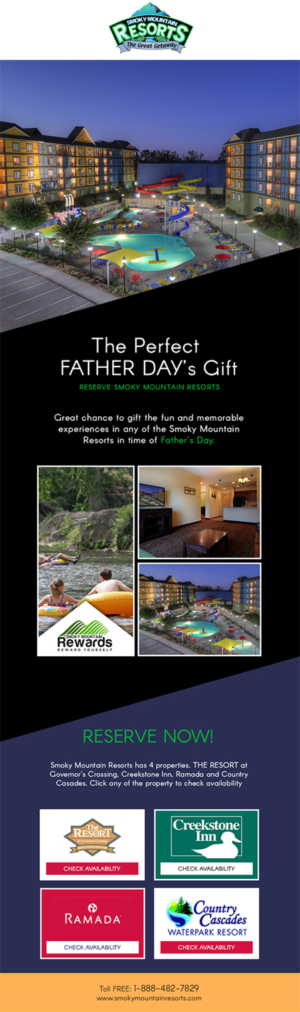 Email Marketing Design by Expert Designer for Smoky Mountain Resorts | Design: #21869696
