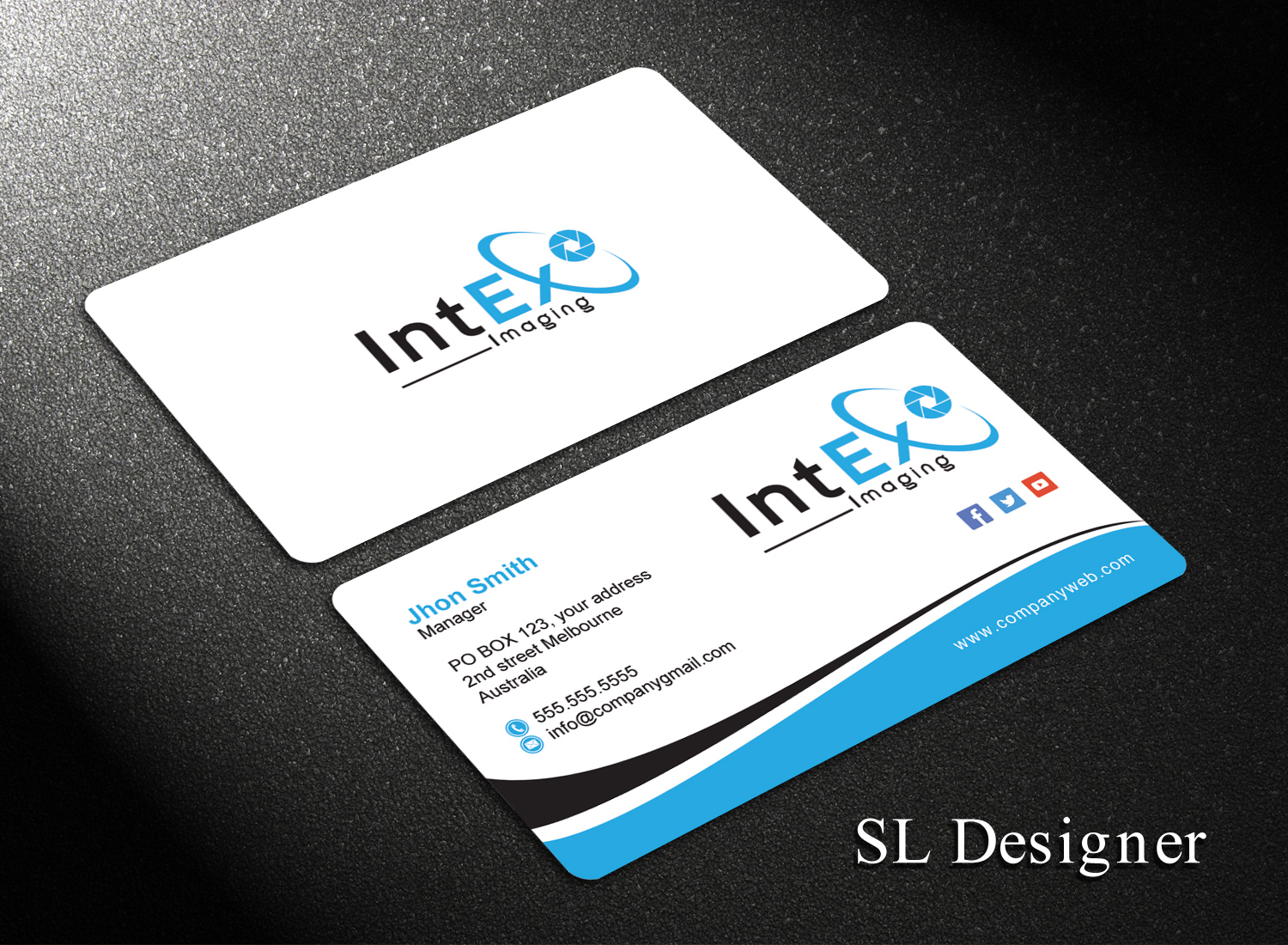 Business Card Design by SL Designer for this project | Design #21883532