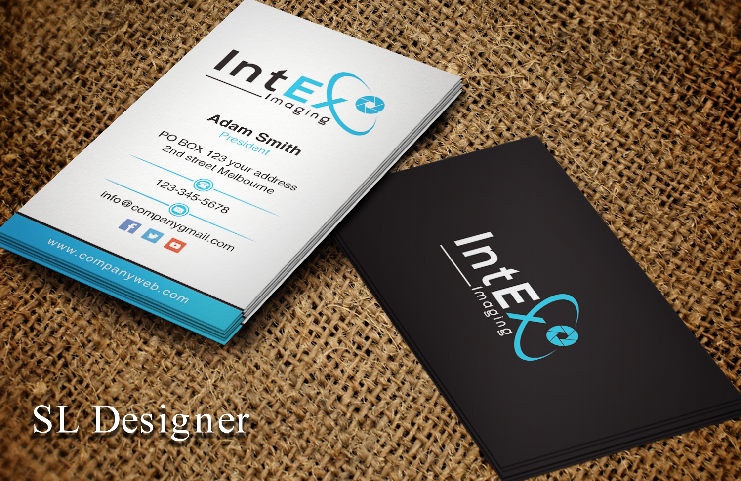 Business Card Design by SL Designer for this project | Design #21883534