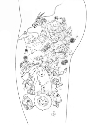 Tattoo-Design von marisa_camelo 2 für dieses Projekt | Design: #21876513