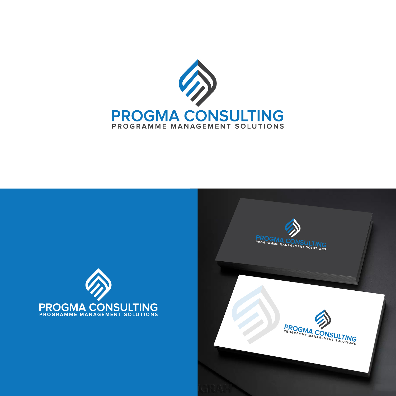 Logo Design by MG.graphics for ProgMa Consulting | Design #21868370