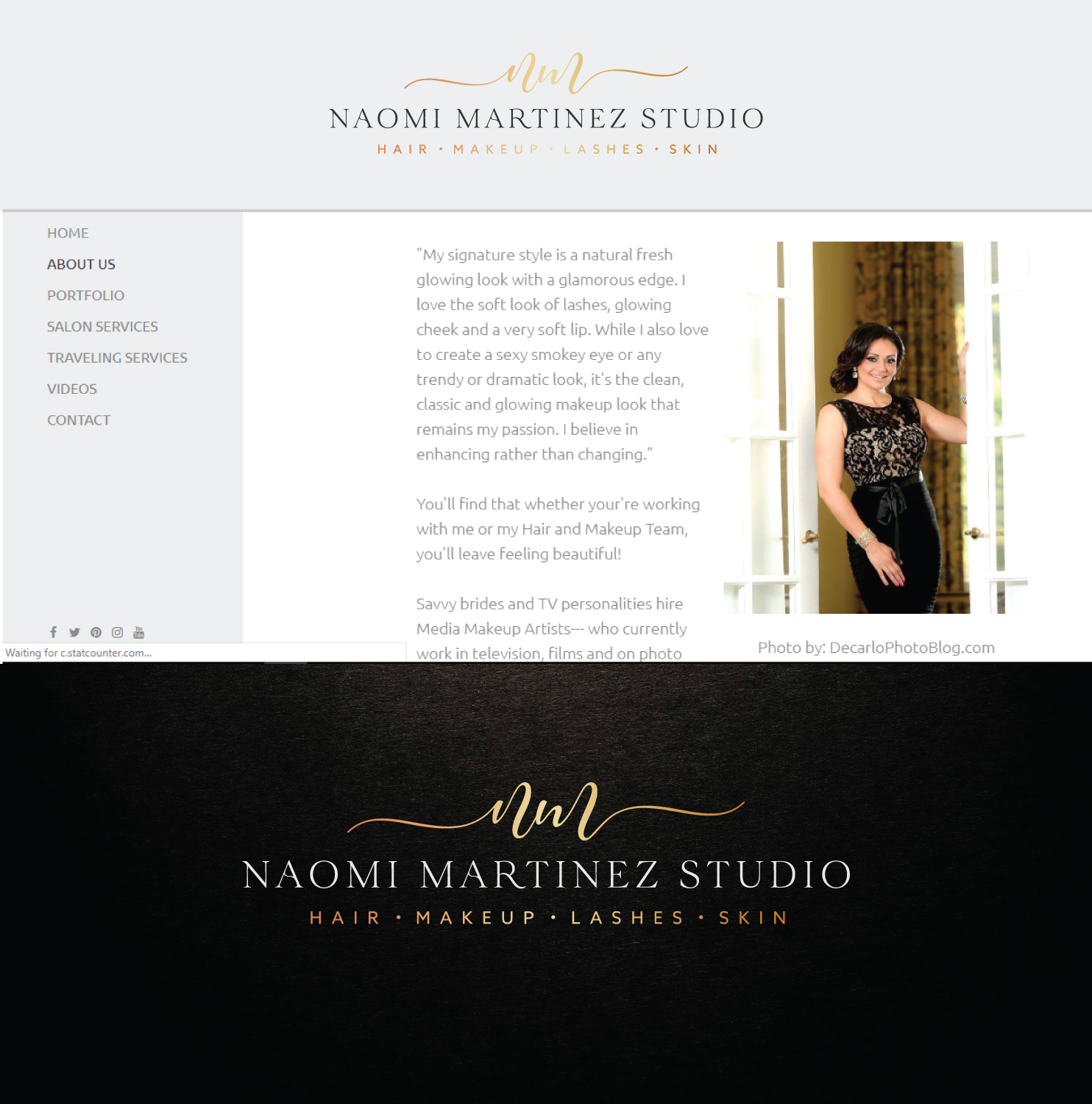 Logo Design by ultramarin for Naomi Martinez Studio  | Design #21903797