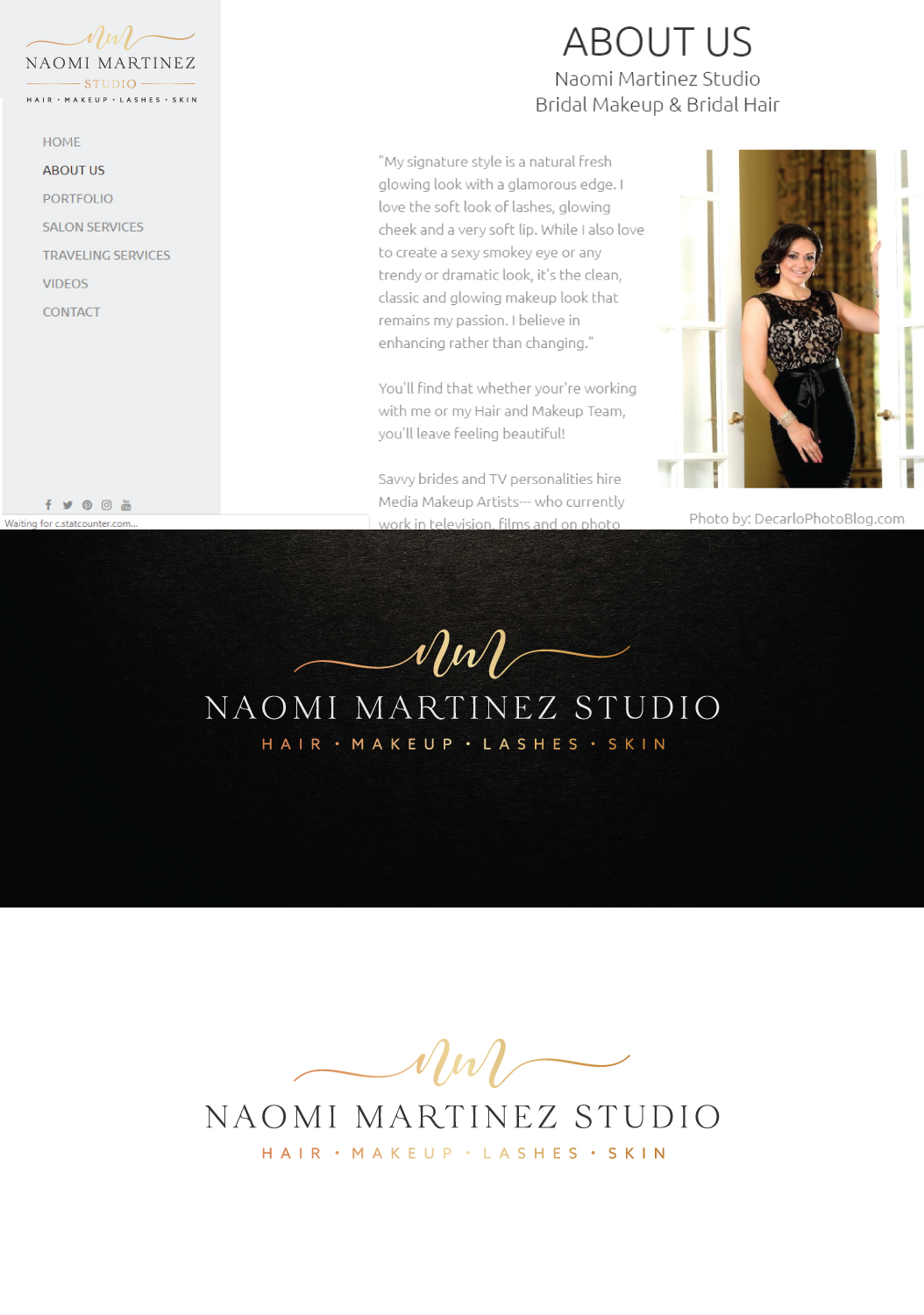 Logo Design by ultramarin for Naomi Martinez Studio  | Design #21907990