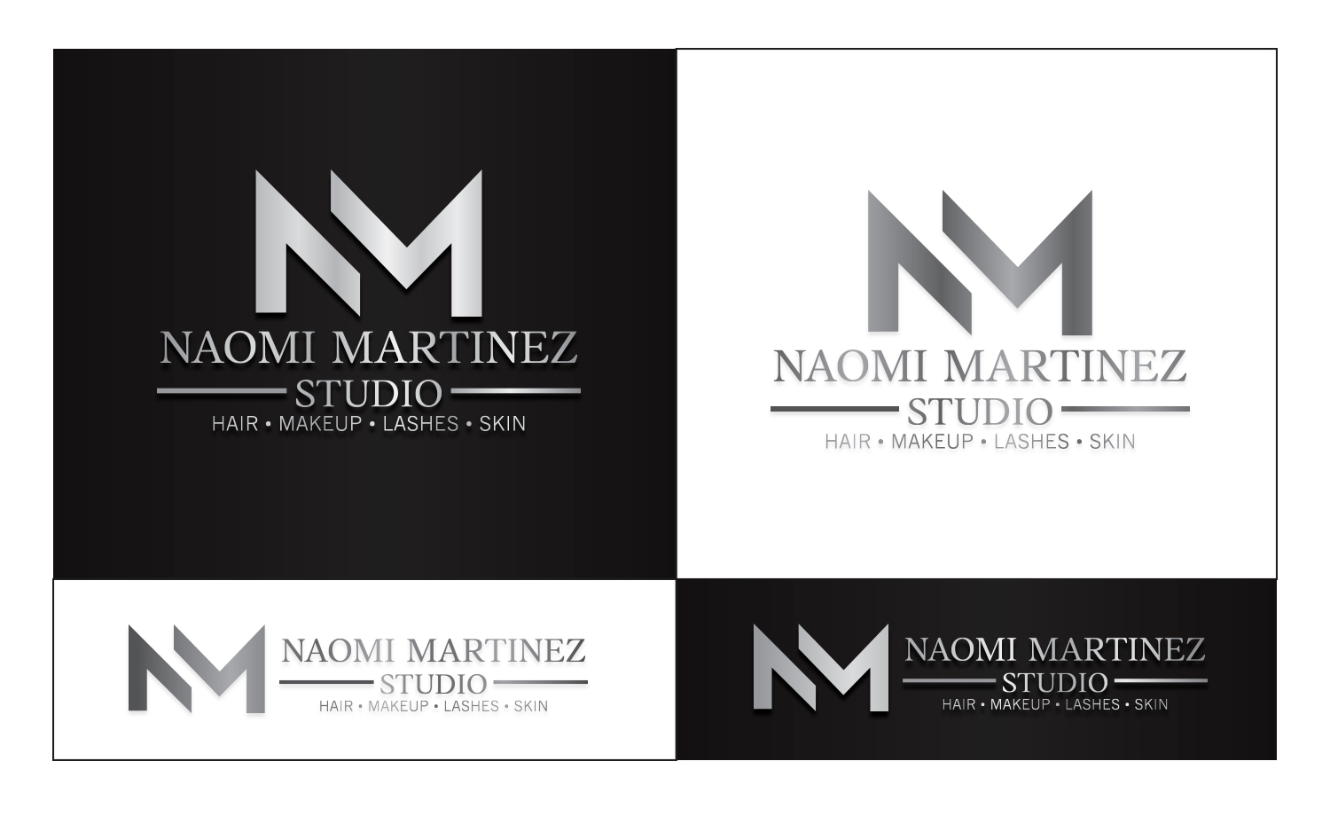Logo Design by [HP] Henry Panaligan for Naomi Martinez Studio  | Design #21894583