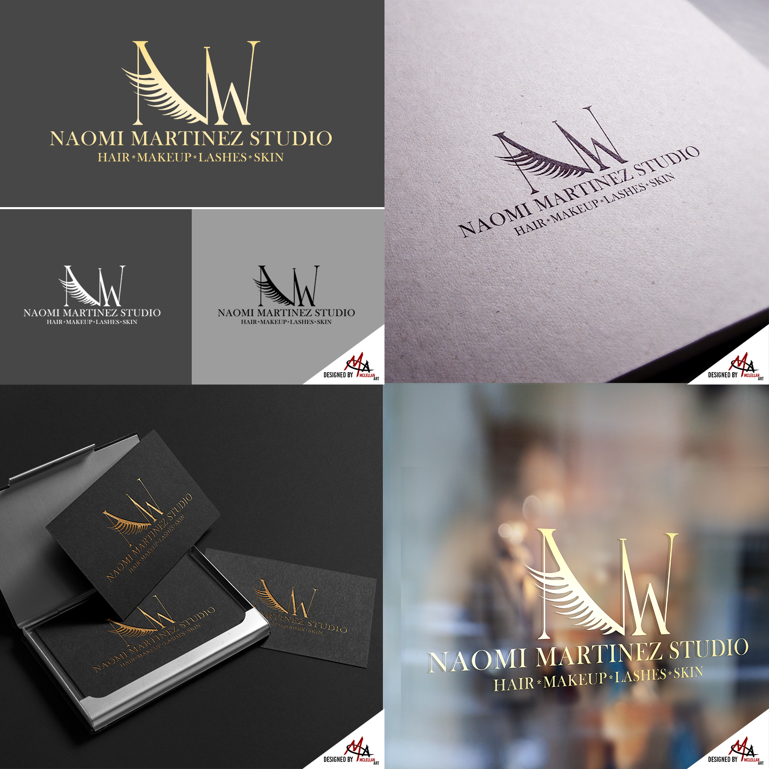 Logo Design by McLellanArt for Naomi Martinez Studio  | Design #21899306