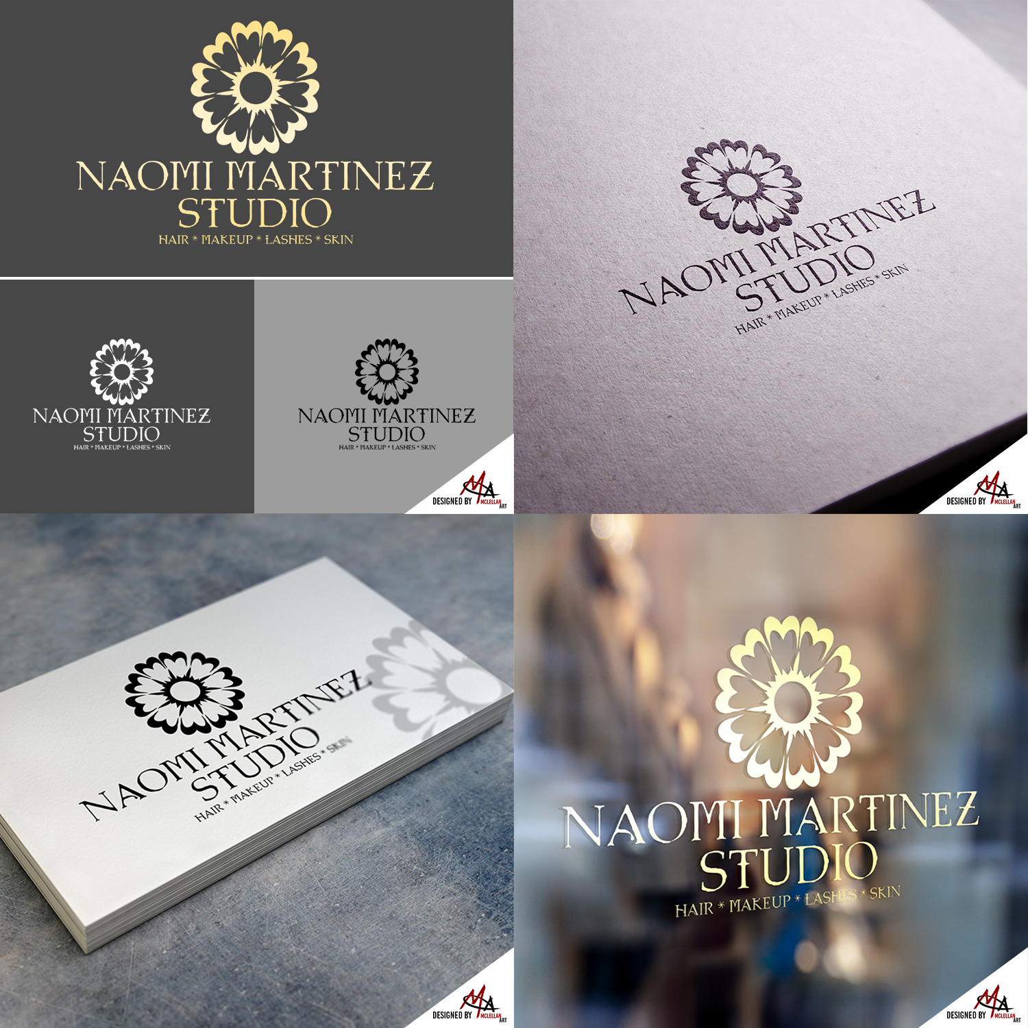 Logo Design by McLellanArt for Naomi Martinez Studio  | Design #21899342