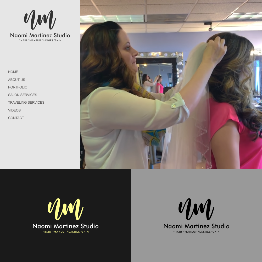 Logo Design by Wahyu Araf for Naomi Martinez Studio  | Design #21902941