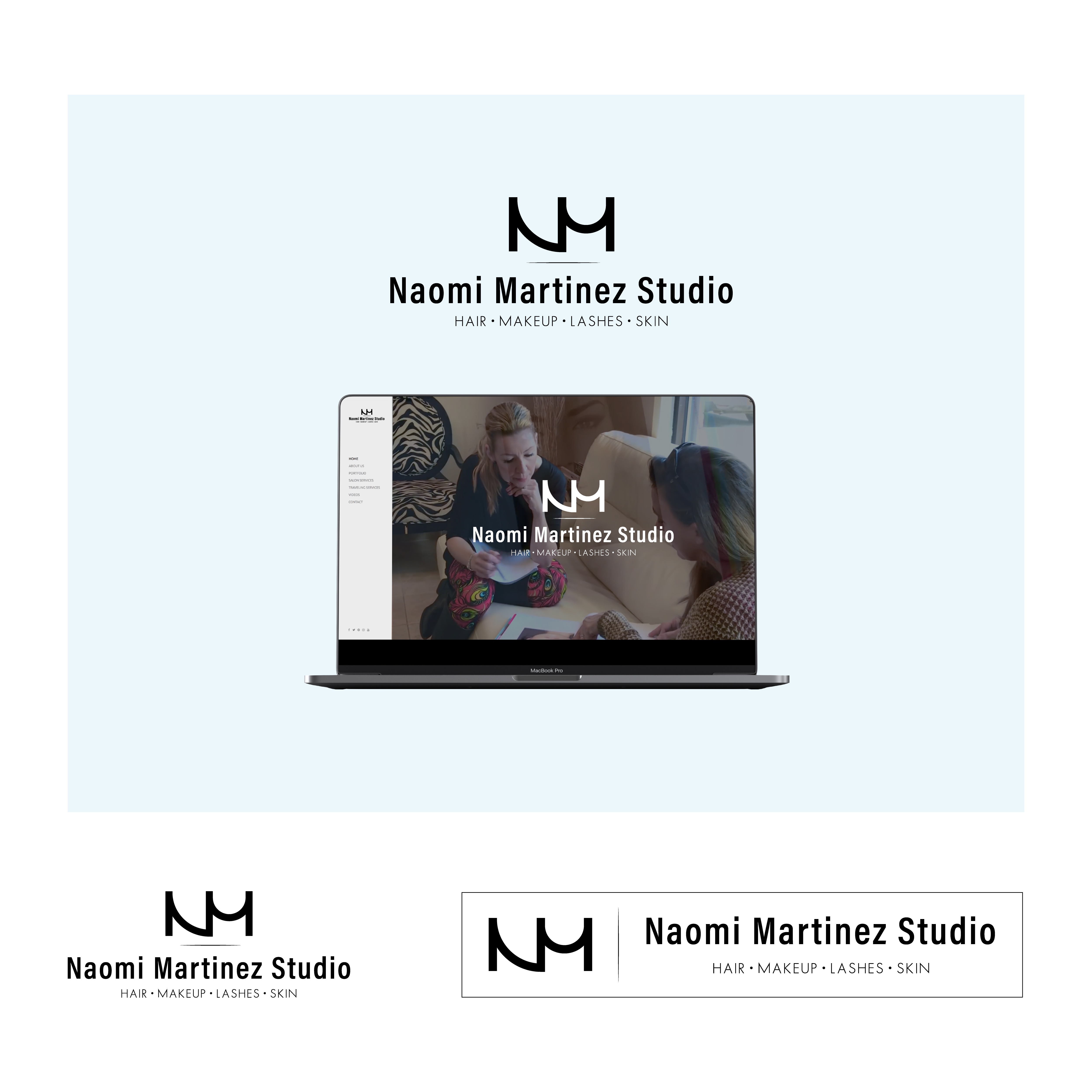 Logo Design by hellgrid for Naomi Martinez Studio  | Design #21877182