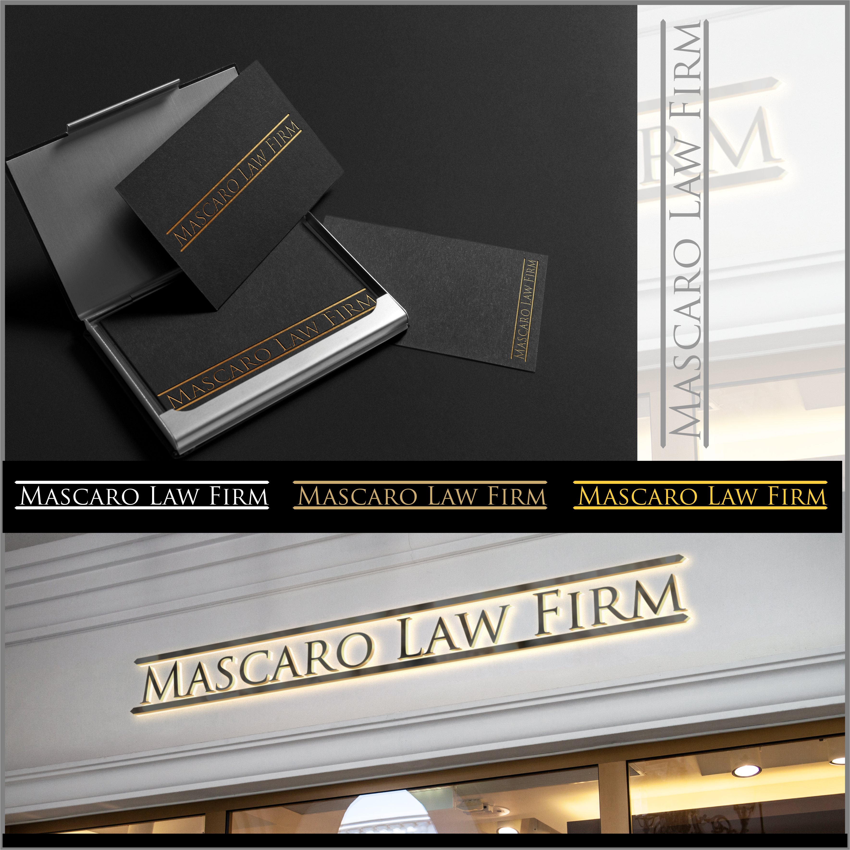Logo-Design von radea für Mascaro Law Firm | Design #22115699