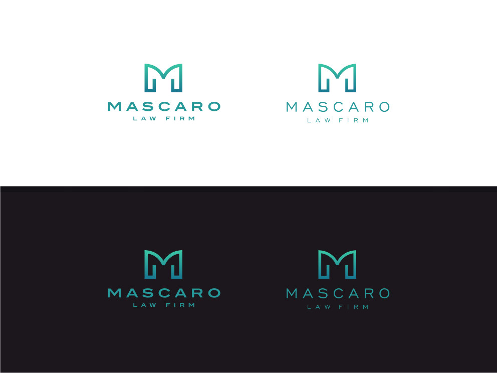 Logo Design by Atvento Graphics for Mascaro Law Firm | Design #21893092