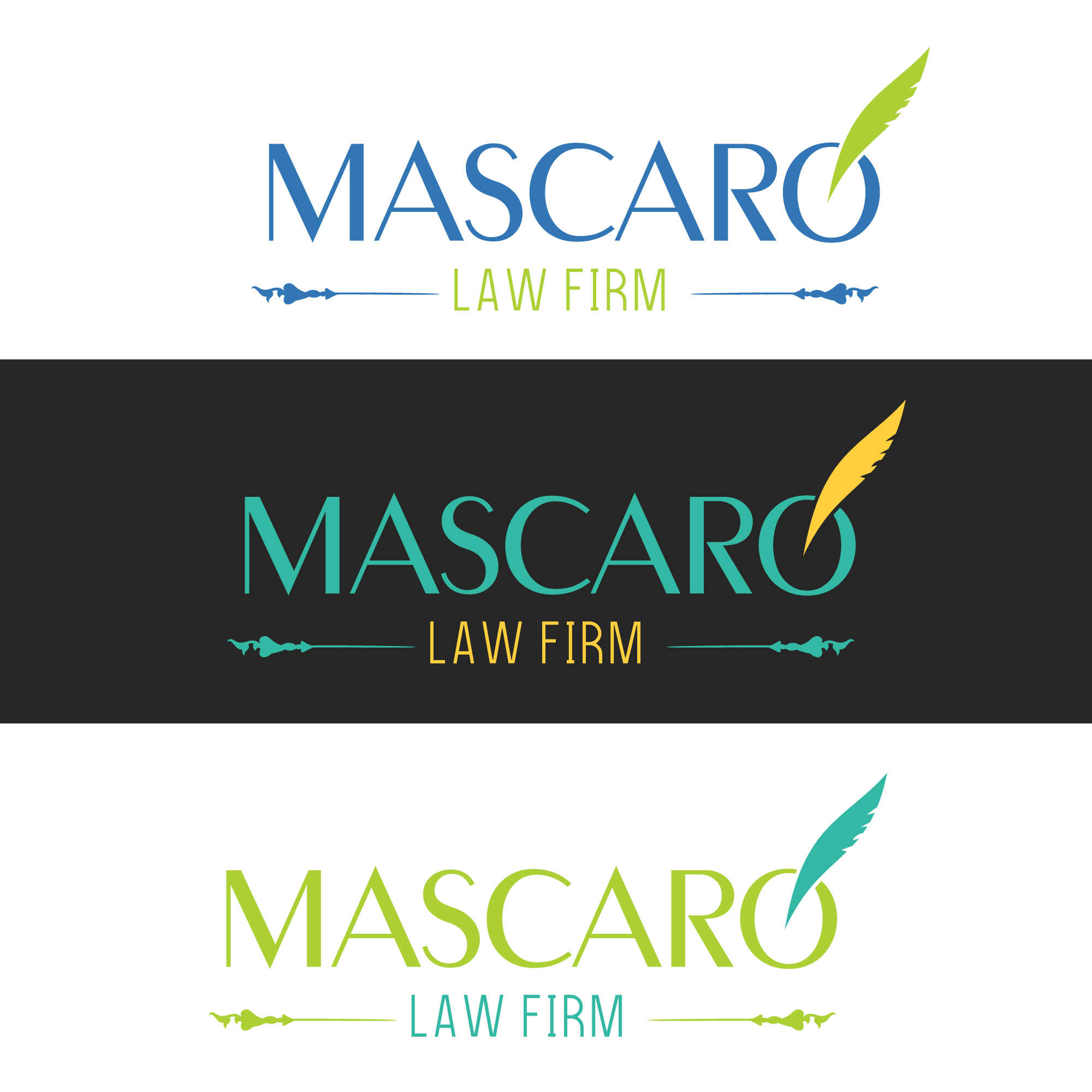 Logo Design by Alpha design for Mascaro Law Firm | Design #22138180