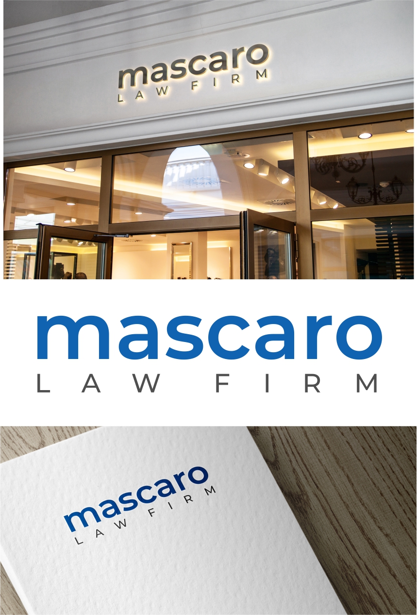 Logo Design by art  X for Mascaro Law Firm | Design #22105574