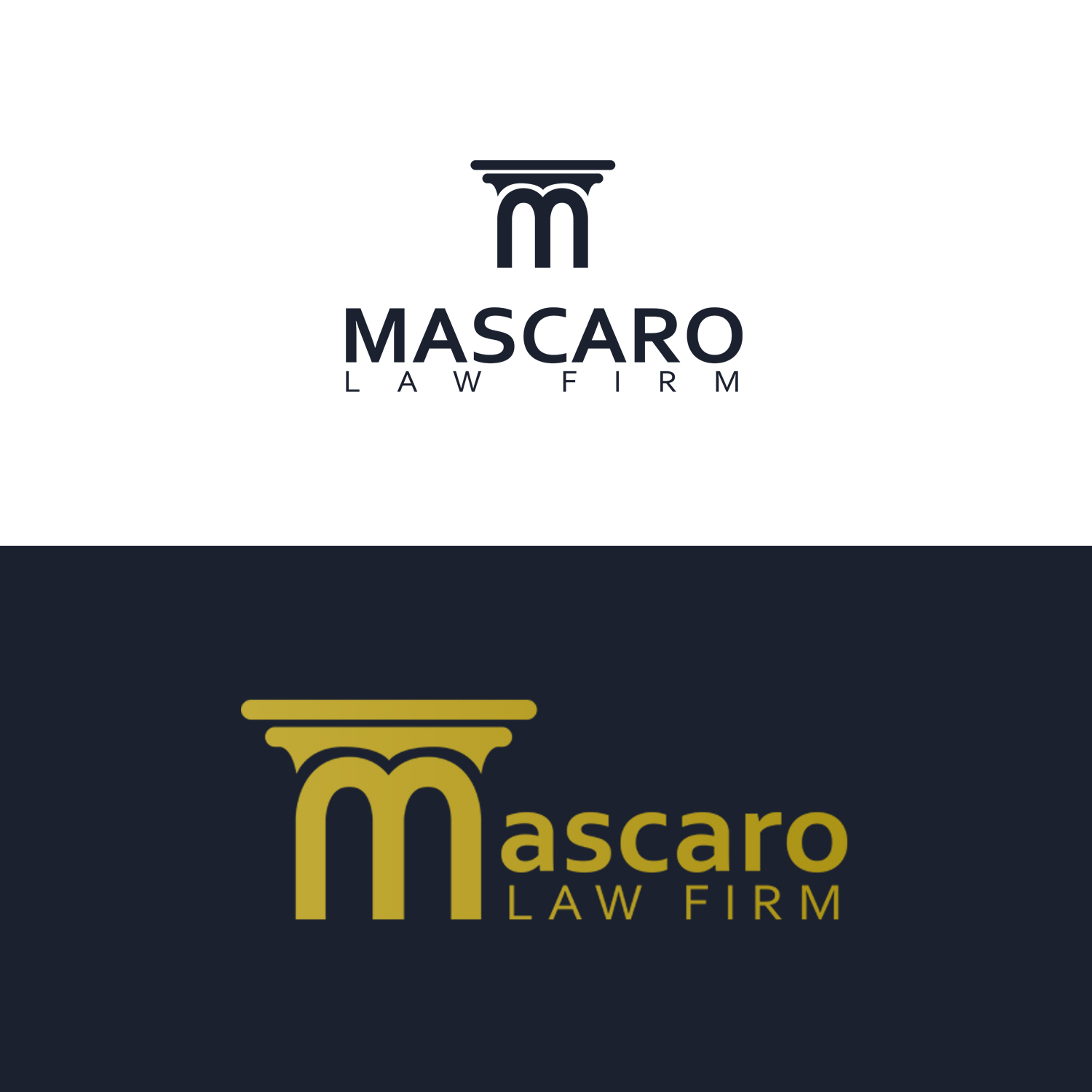 Logo Design by Ivanbitar for Mascaro Law Firm | Design #22295239