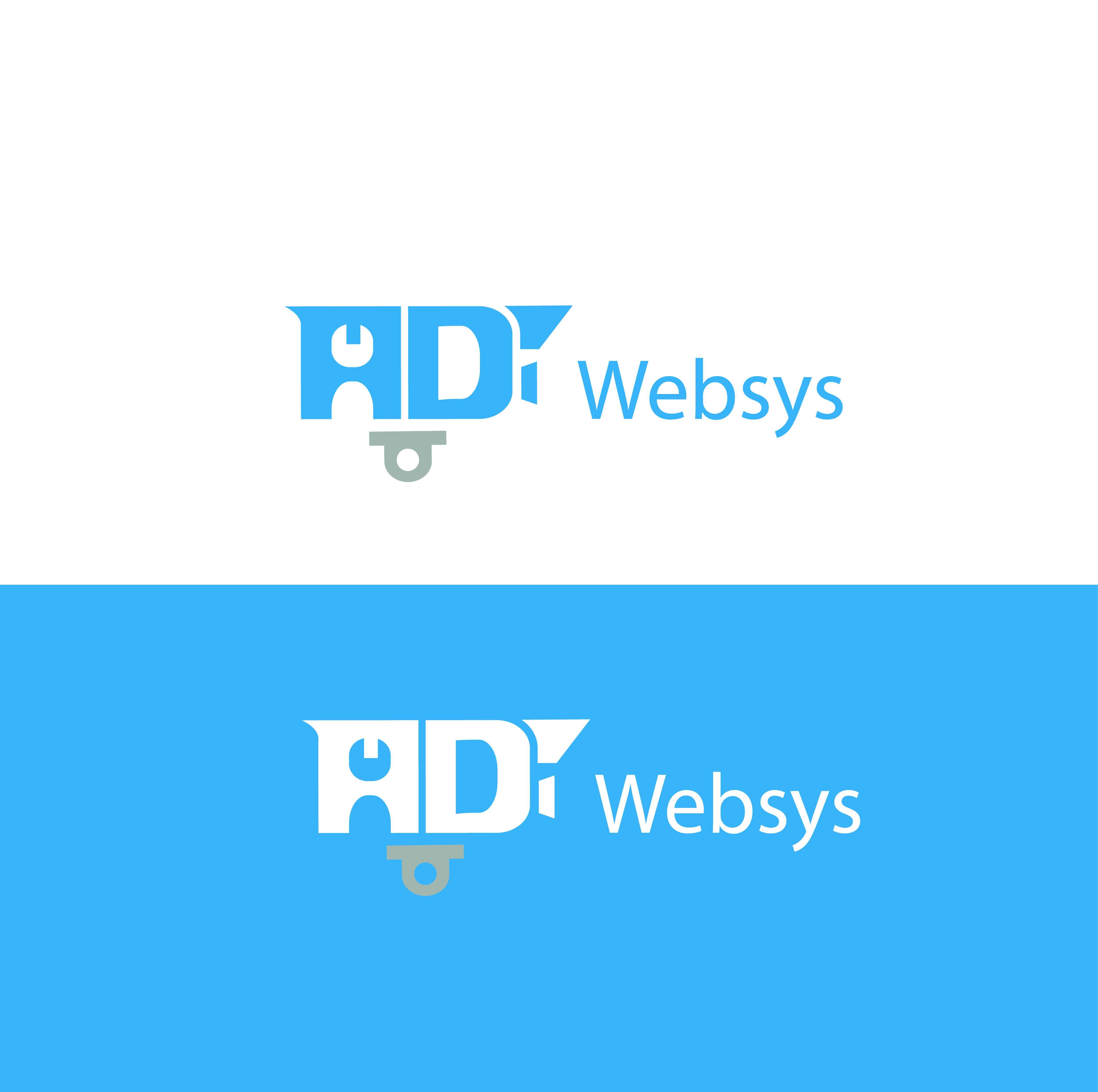 Logo Design by shashi for AD Websys SPRL | Design #21877585