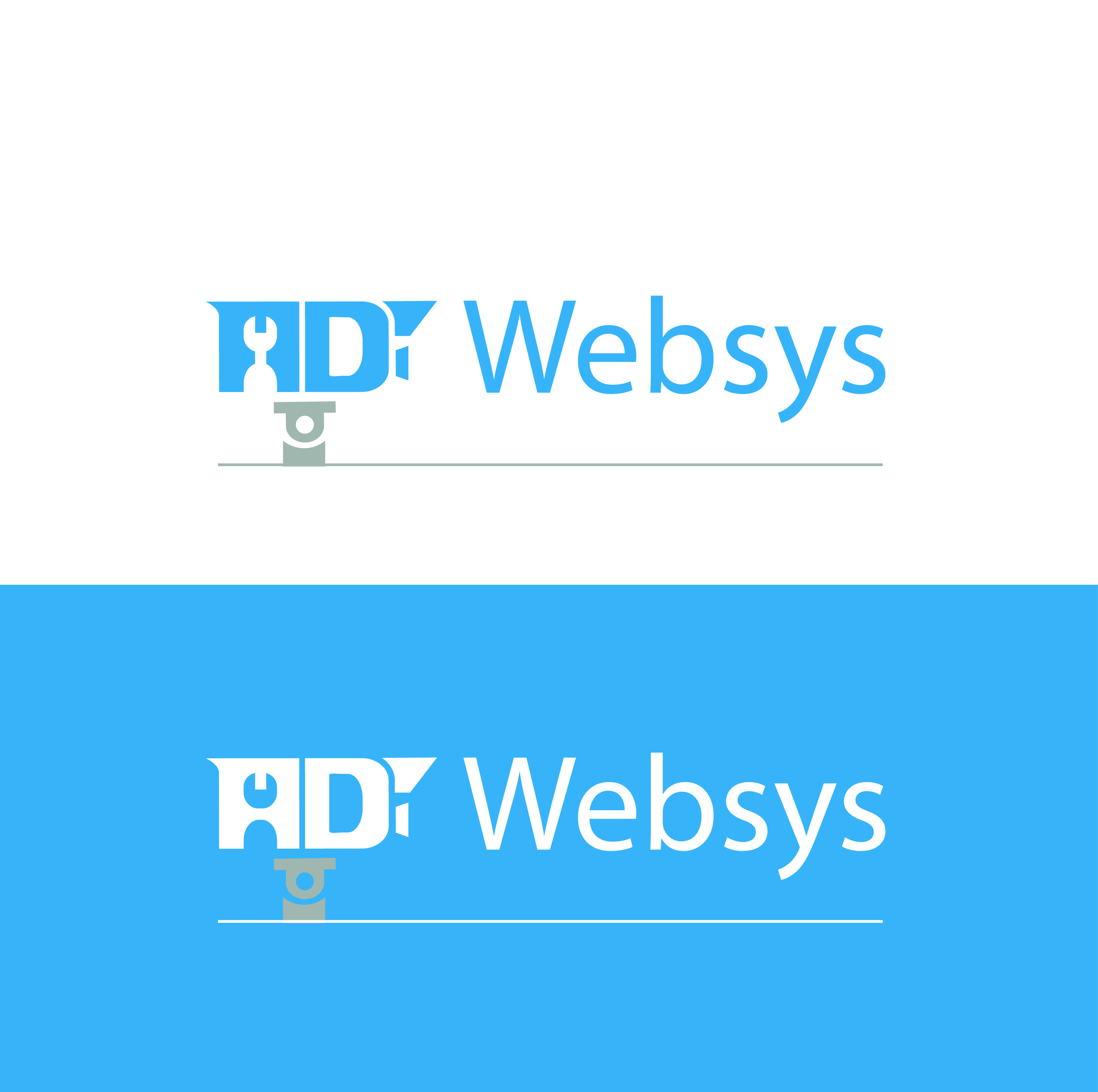Logo Design by shashi for AD Websys SPRL | Design #21877587