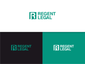 Regent Legal or R | Logo Design by Atvento Graphics