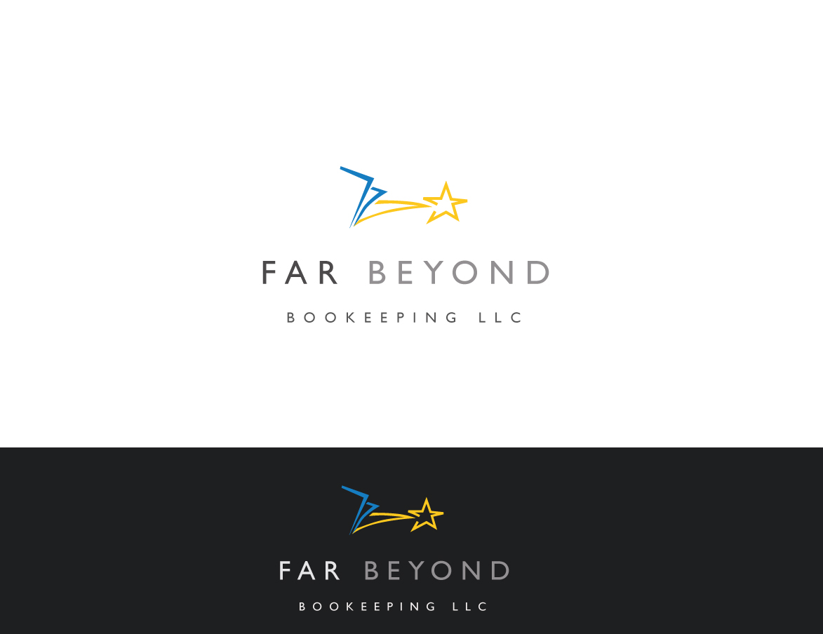 Logo Design by Hiccups Design for FAR Beyond Bookkeeping LLC | Design #21875421