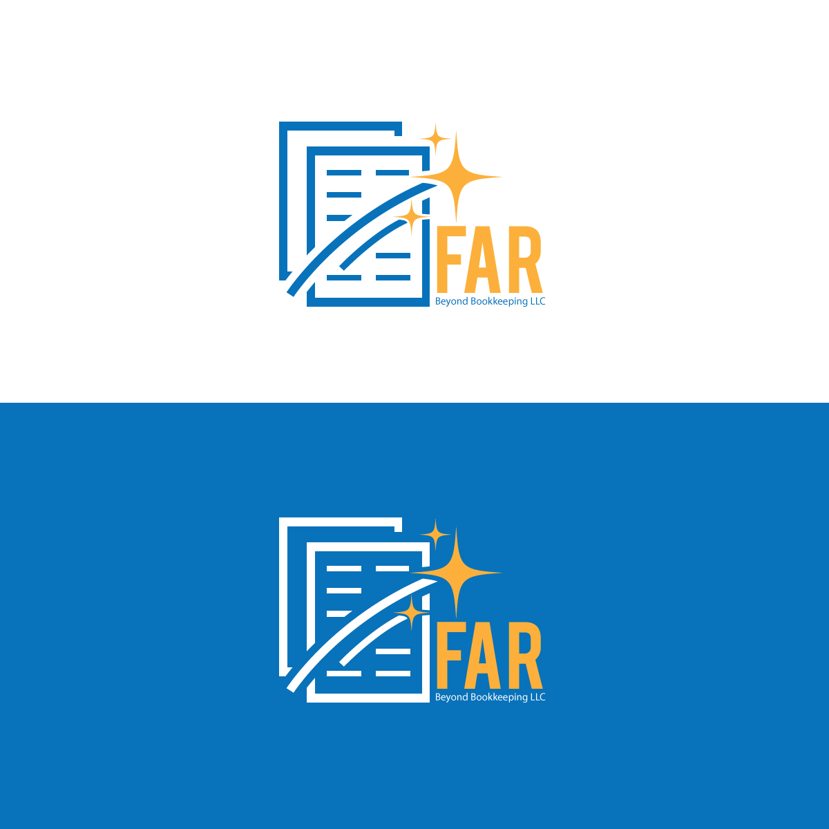 Logo Design by brand maker for FAR Beyond Bookkeeping LLC | Design #21878920