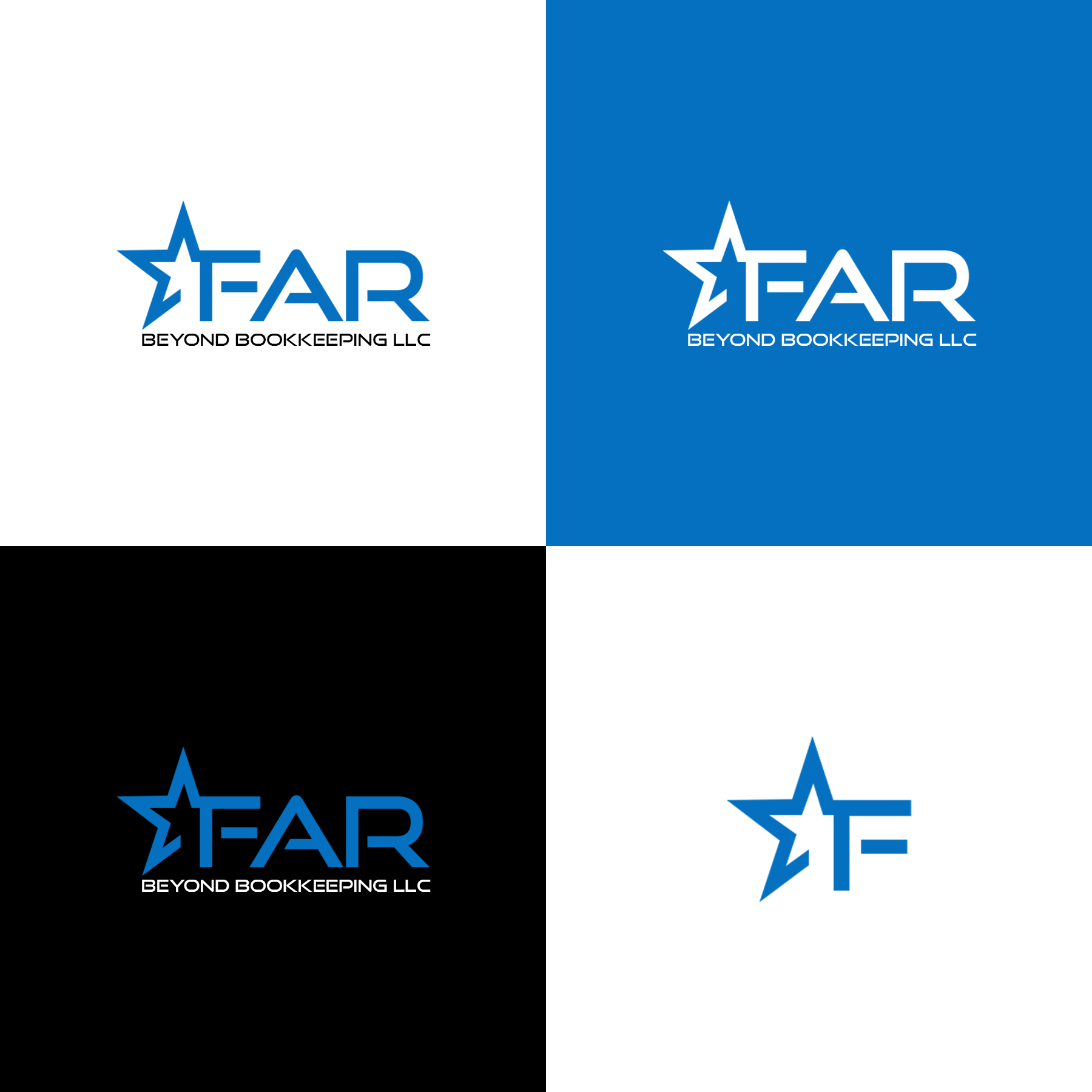 Logo Design by dipikapcyart for FAR Beyond Bookkeeping LLC | Design #21881734