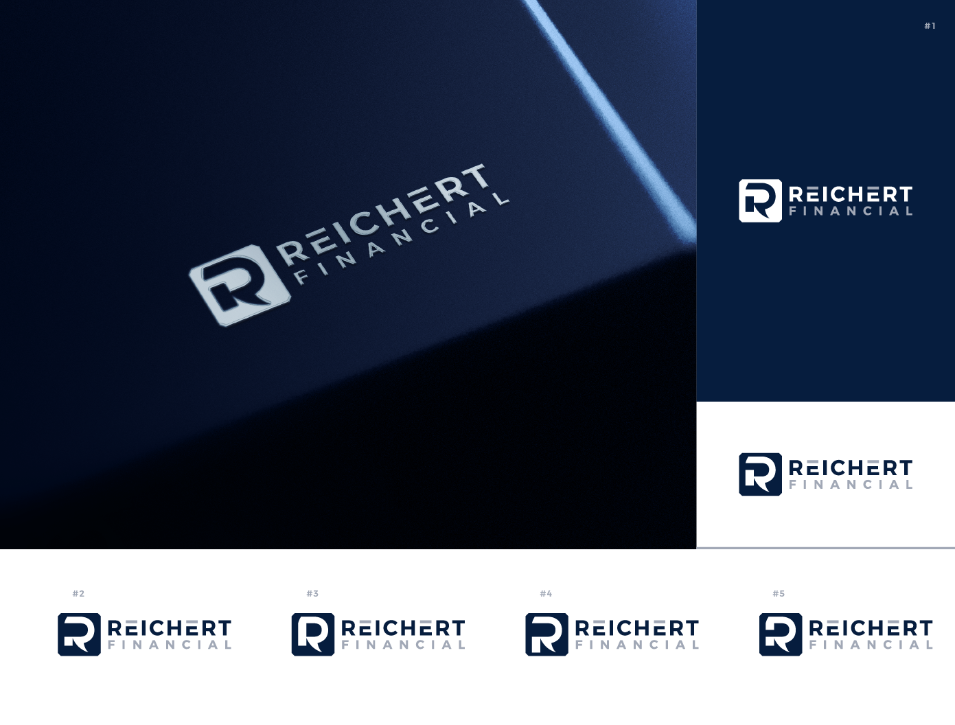 Logo Design by Vetroff for Reichert Financial | Design #21950980