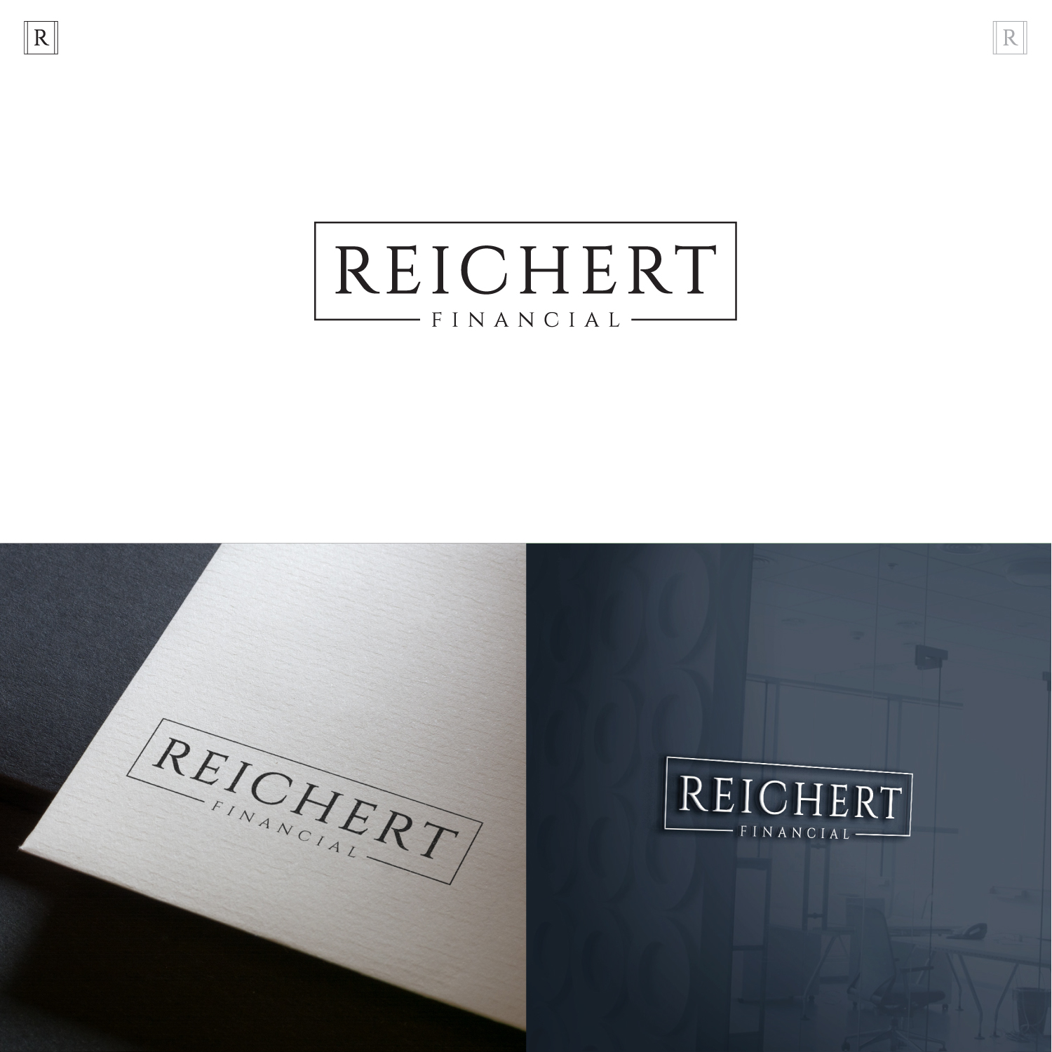 Diseño de Logo por anonrotide para Reichert Financial | Diseño #21985803
