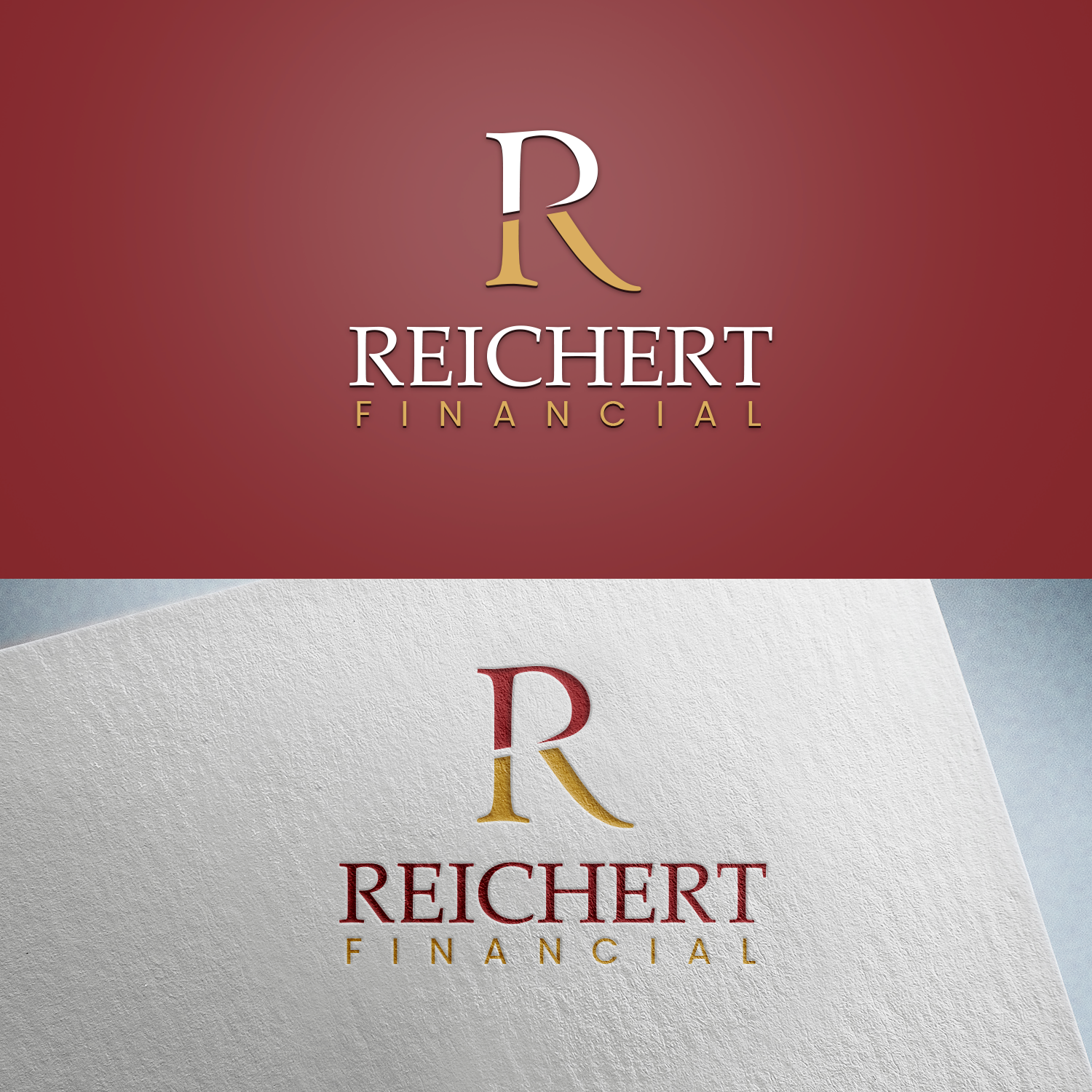 Logo Design by Taya Bright for Reichert Financial | Design #21942363