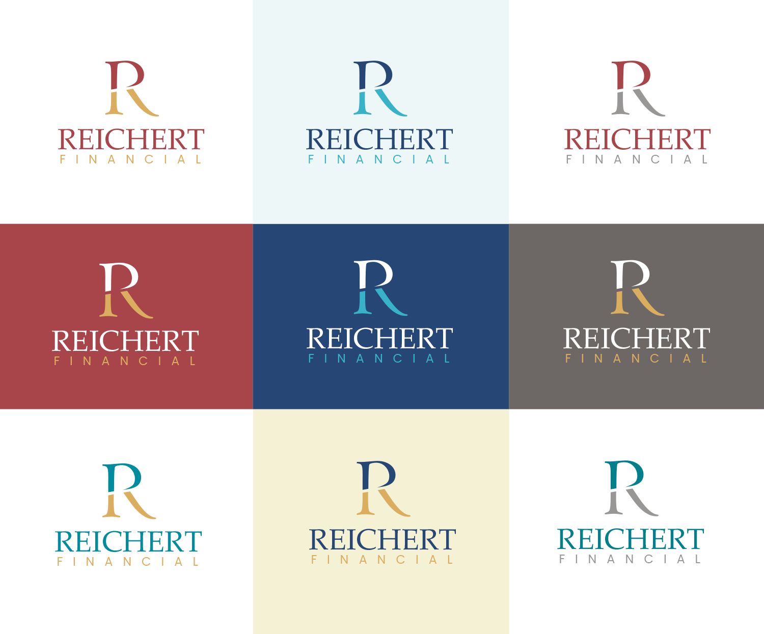 Logo Design by Taya Bright for Reichert Financial | Design #21942368