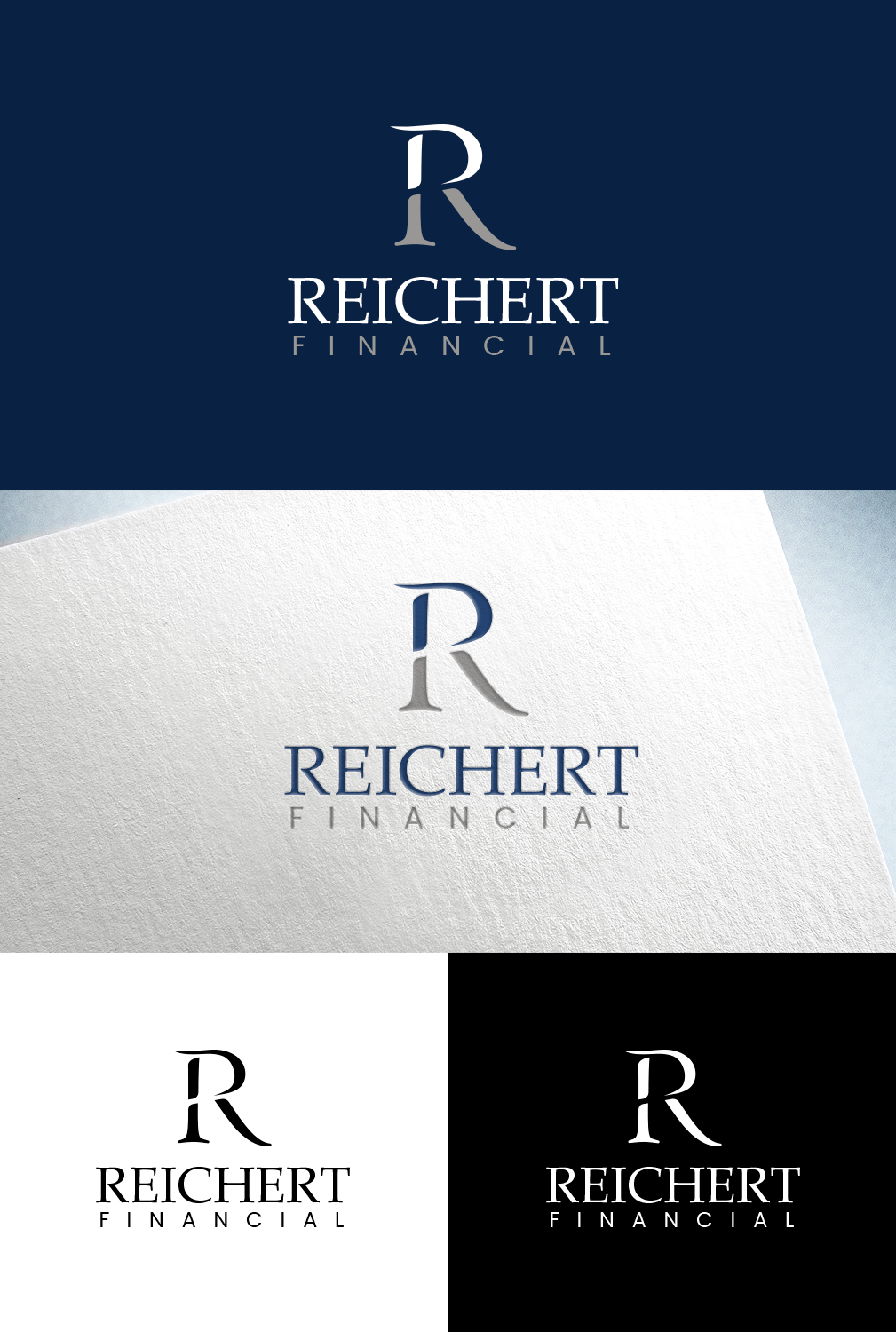 Diseño de Logo por Taya Bright para Reichert Financial | Diseño #22209265