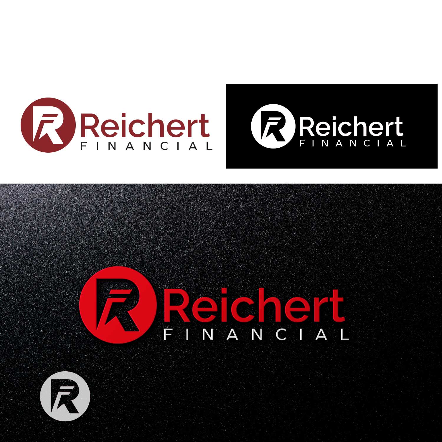 Logo Design by Finley Johnson for Reichert Financial | Design #21912388