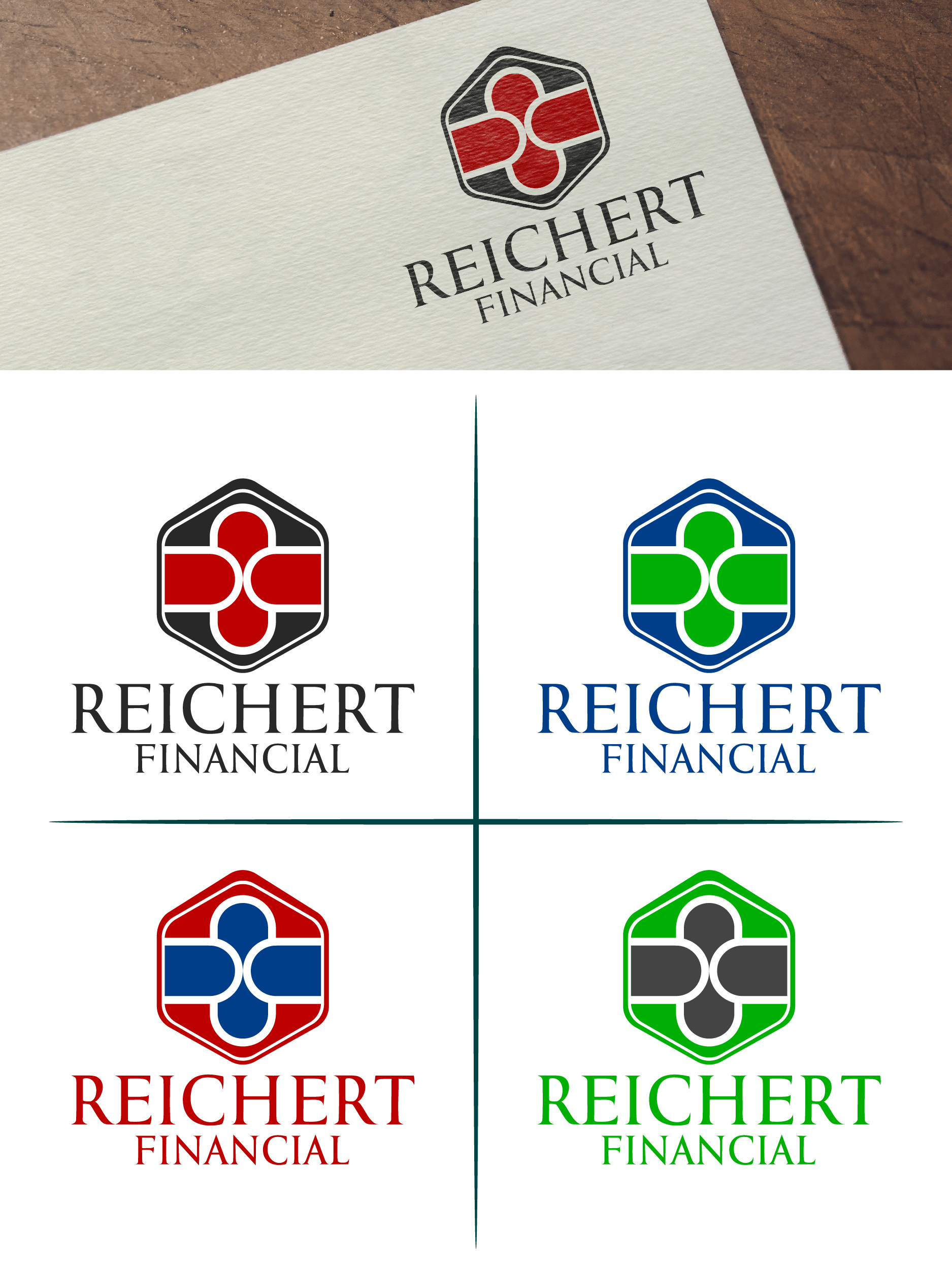 Logo-Design von Sisolah Studio für Reichert Financial | Design #21893662