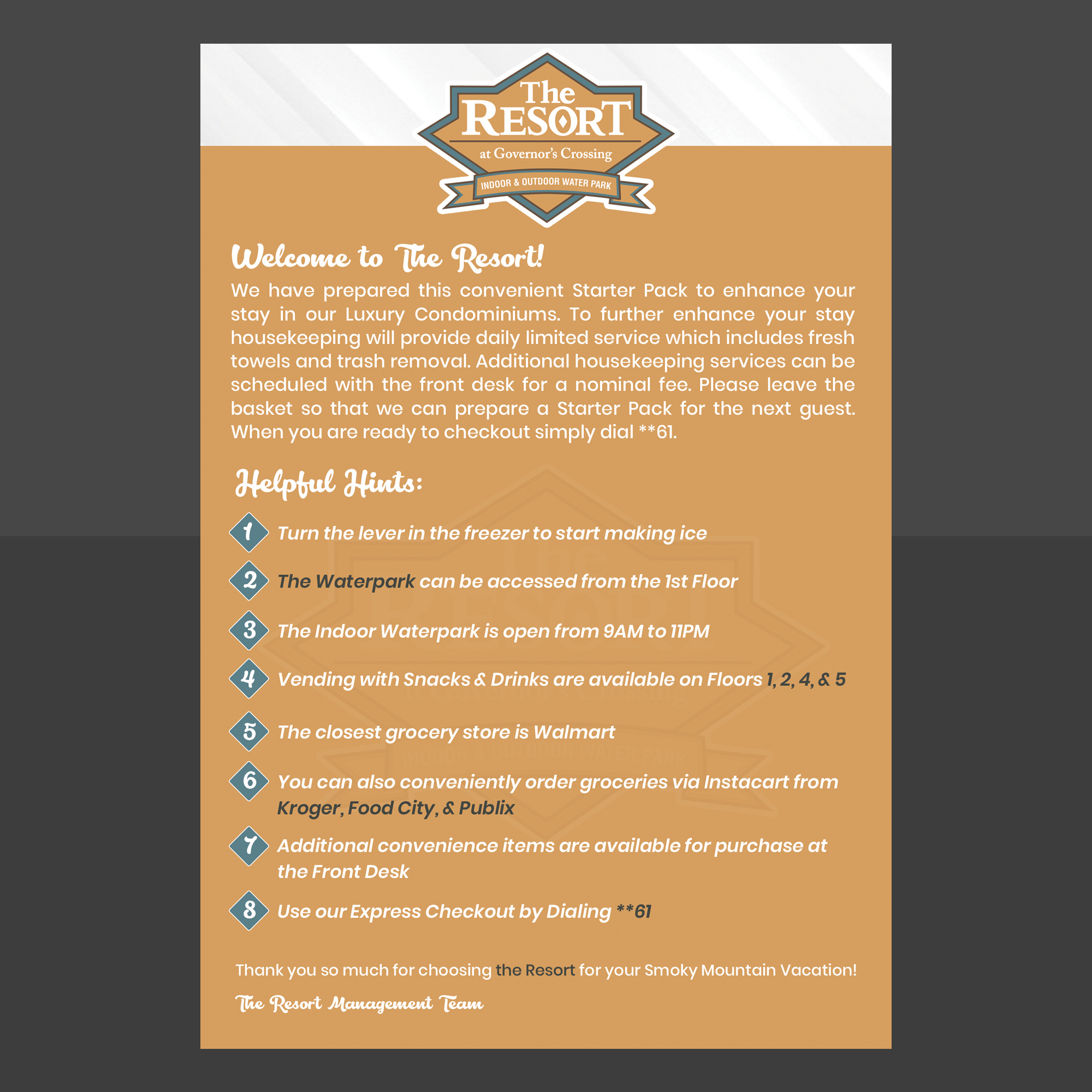 Graphic Design by Pd Work for Smoky Mountain Resorts | Design #21874070