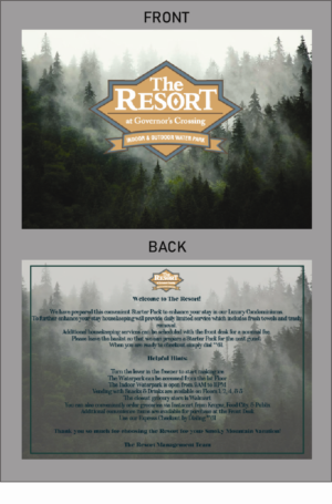 Design Graphique par Horvath A. Ane-Marie pour Smoky Mountain Resorts | Design #21876406