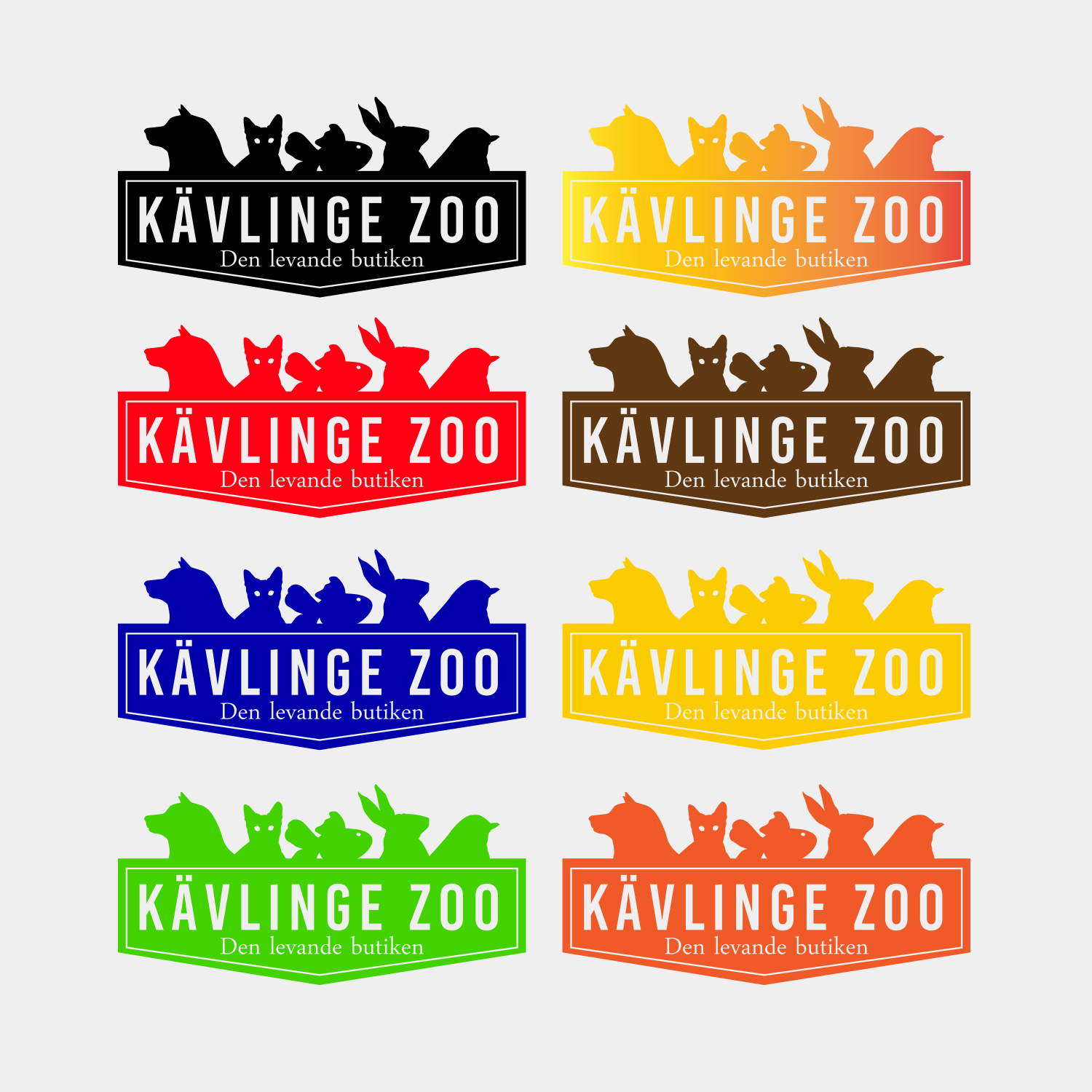 Logo Design by BJY for Kävlinge Zoo AB | Design #21873818