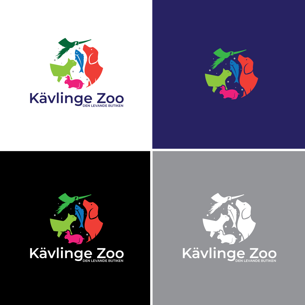 Logo Design by Graphic Bricks for Kävlinge Zoo AB | Design #21874735