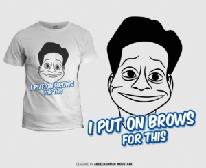 Diseño de Camiseta por iAbdelrahman Moustafa para este proyecto | Diseño: #22224566
