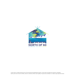 North of 60 Aurora Adventures | Logo Design by Potatow