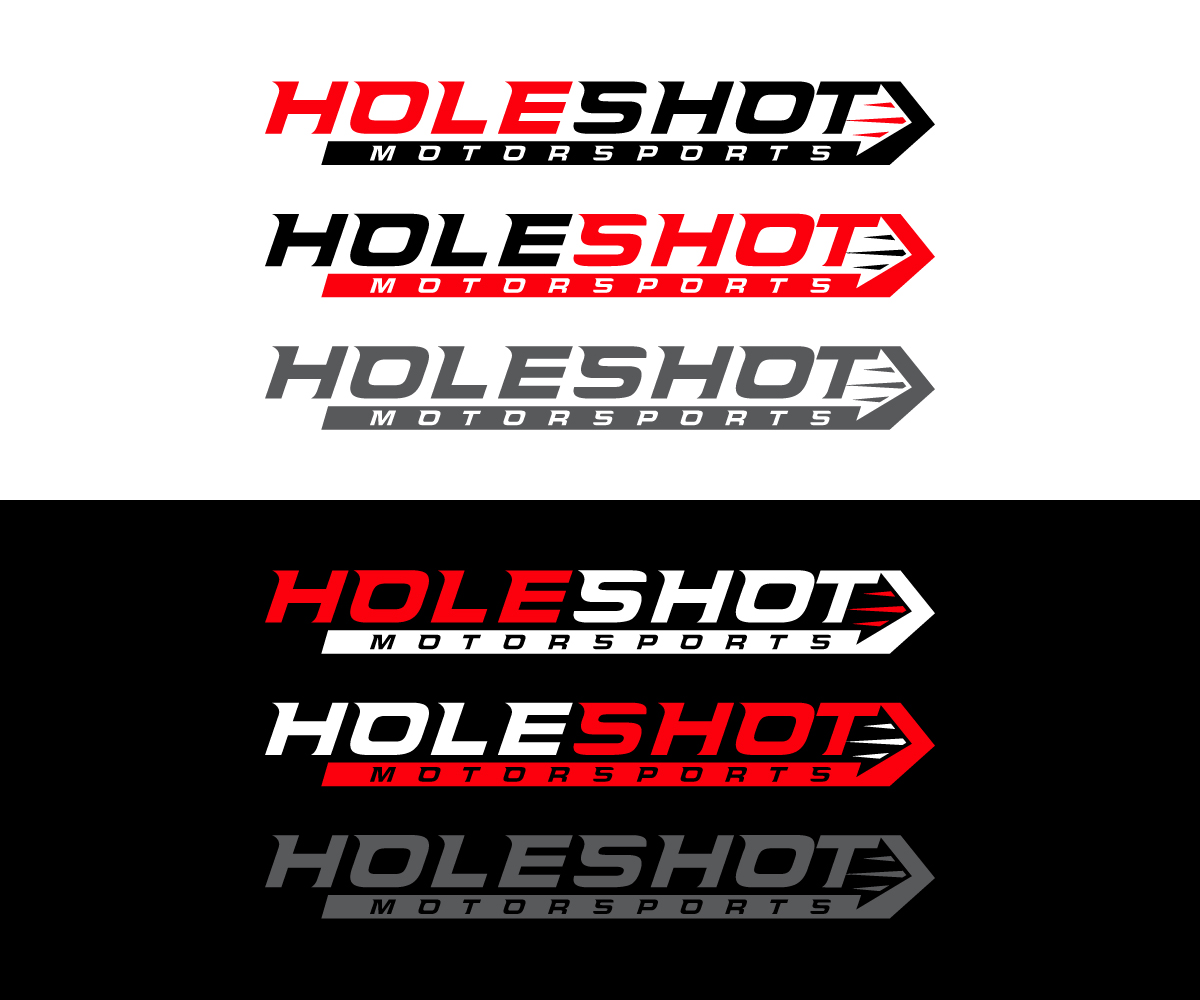 Logo Design by sangeloenriquez for Holeshot Motorsports LLC | Design #21876696