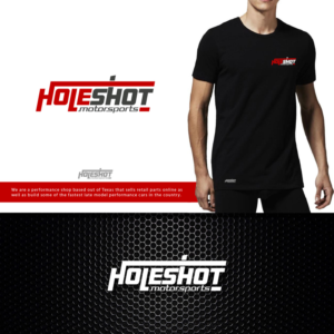 Logo-Design von 4tech services für Holeshot Motorsports LLC | Design: #21872794