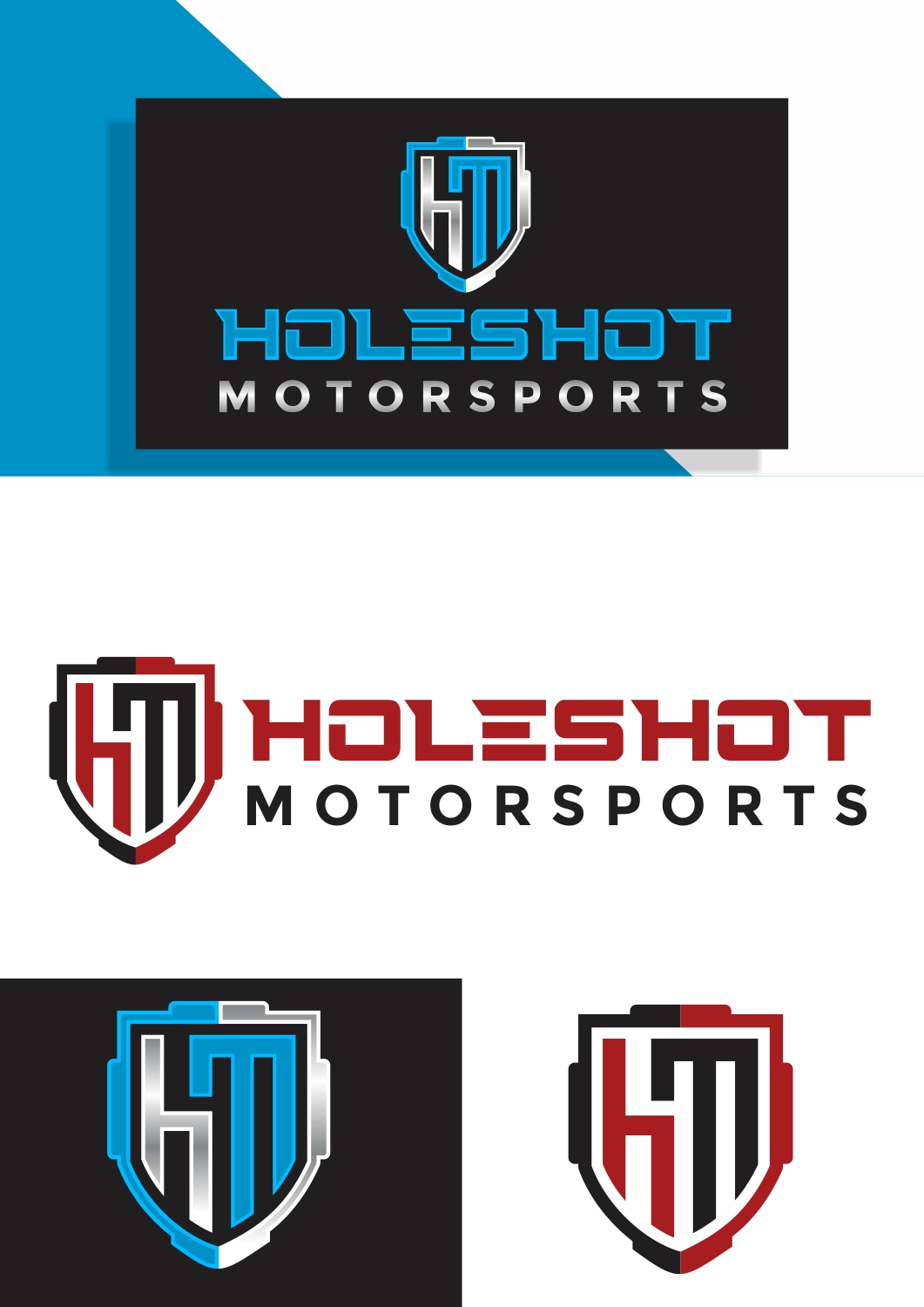 Logo-Design von K-Ranj design für Holeshot Motorsports LLC | Design: #21876378