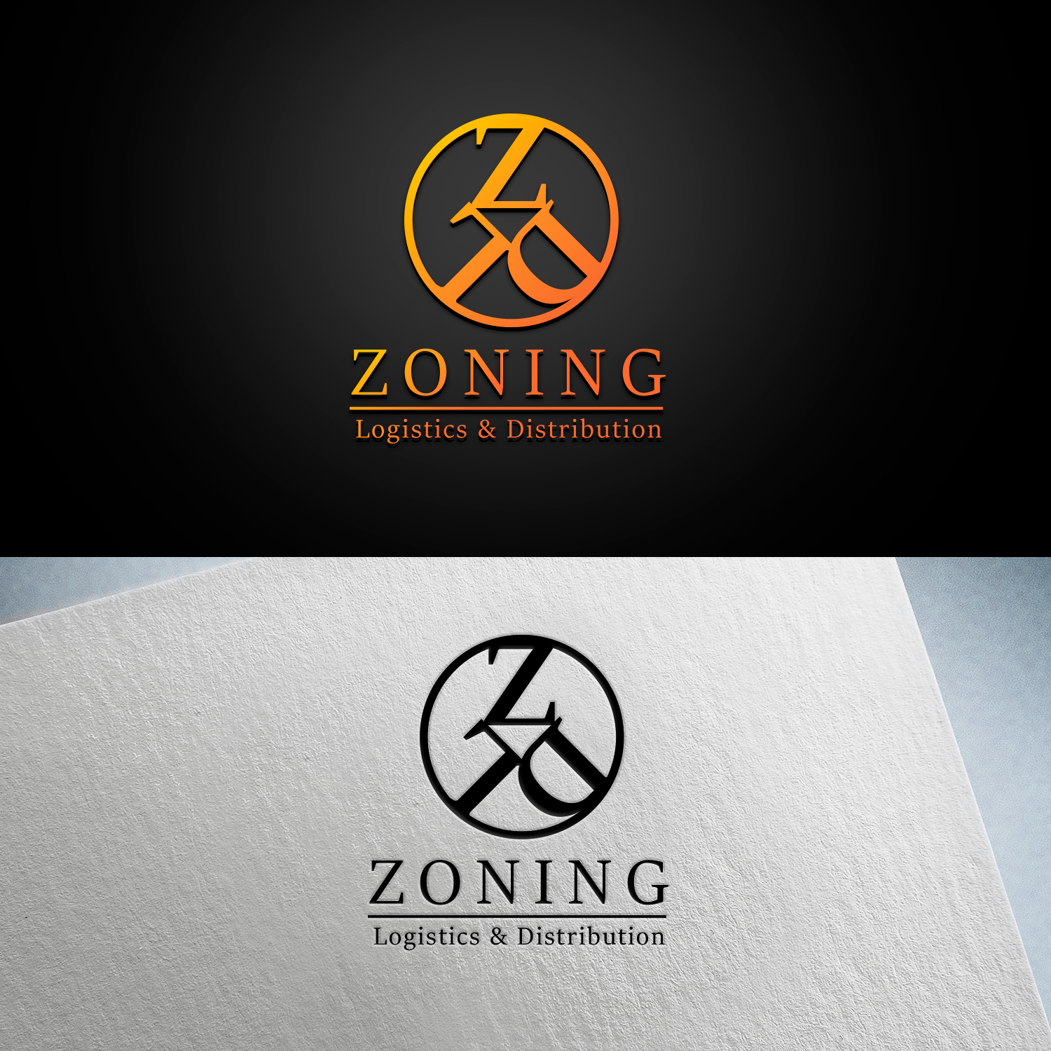 Logo Design by Taya Bright for Zoning Logistics | Design #21906675